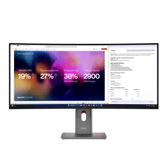 ThinkVision P40WD-40(39.7型ウルトラワイド曲面/5120×2160/IPS/USB-C