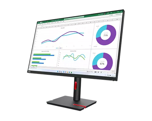 ThinkVision T32h-30(31.5型/2560×1440/IPS/USB-C/高さ・縦回転