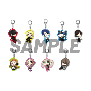 P5A アクリルキーホルダー ペルソナ5 秀尽学園高校購買部 8種コンプ