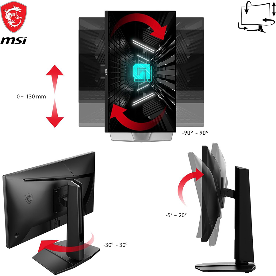 MSI G255PF E2 24″ 1ms 180Hz Gaming |
