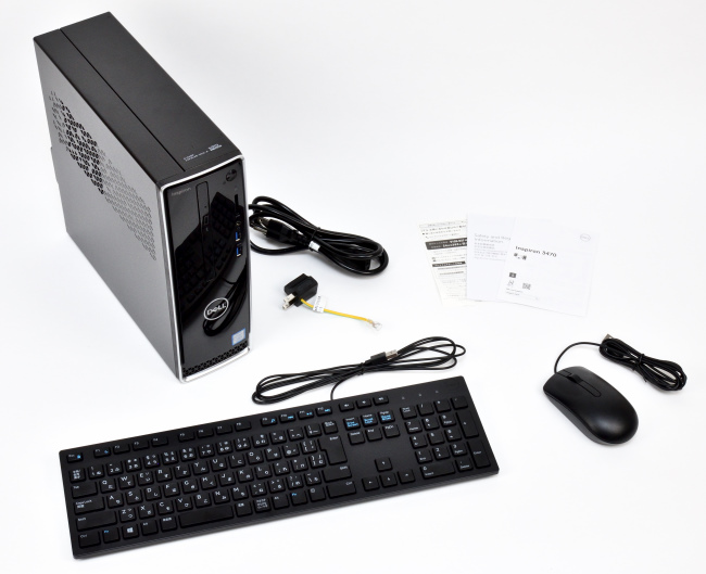 デル『Inspironスモールデスクトップ(3470)』レビュー コンパクト＆高