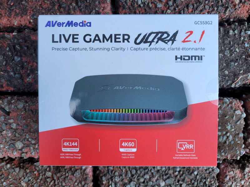 The AVerMedia Live Gamer ULTRA 2.1 Capture Card, Model GC553G2