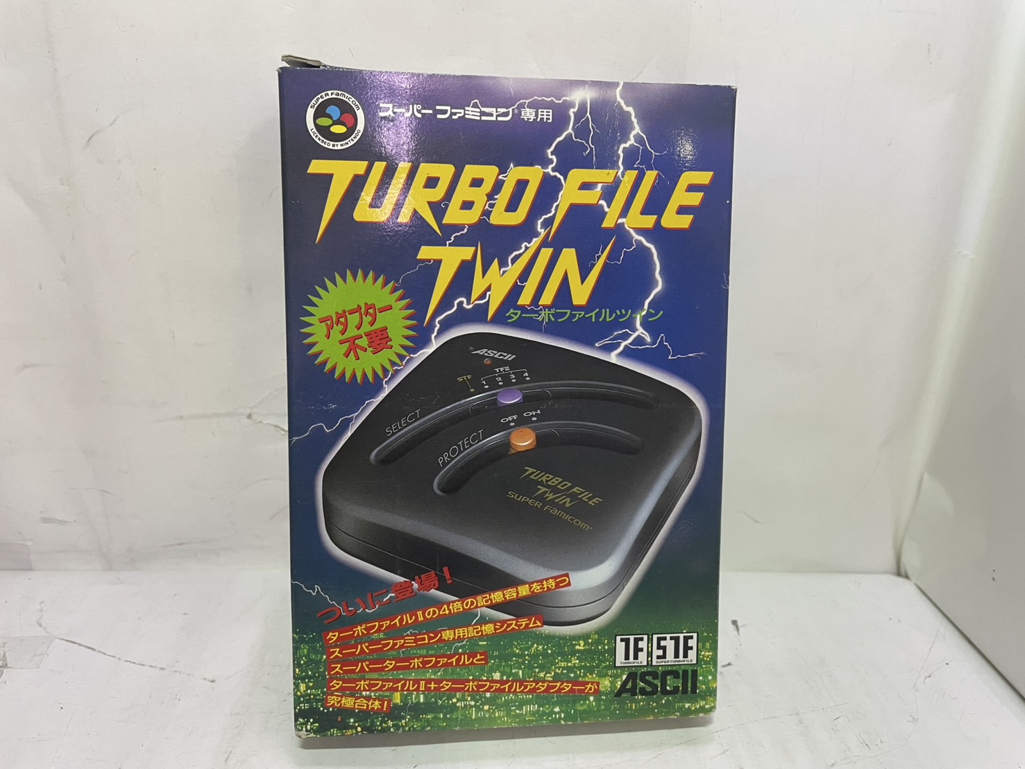 ASCII スーパーファミコン用ターボファイルツインの激安通販(詳細情報