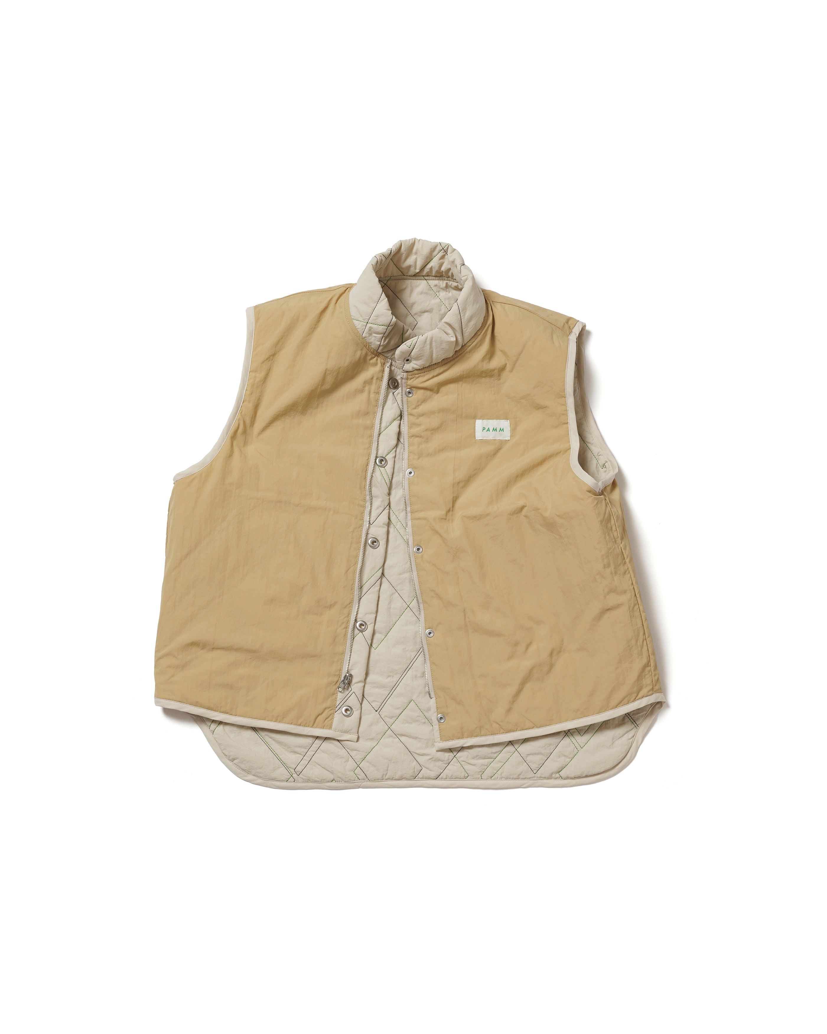 時計じかけのアーガイルキルティングベスト – pamm.officialstore