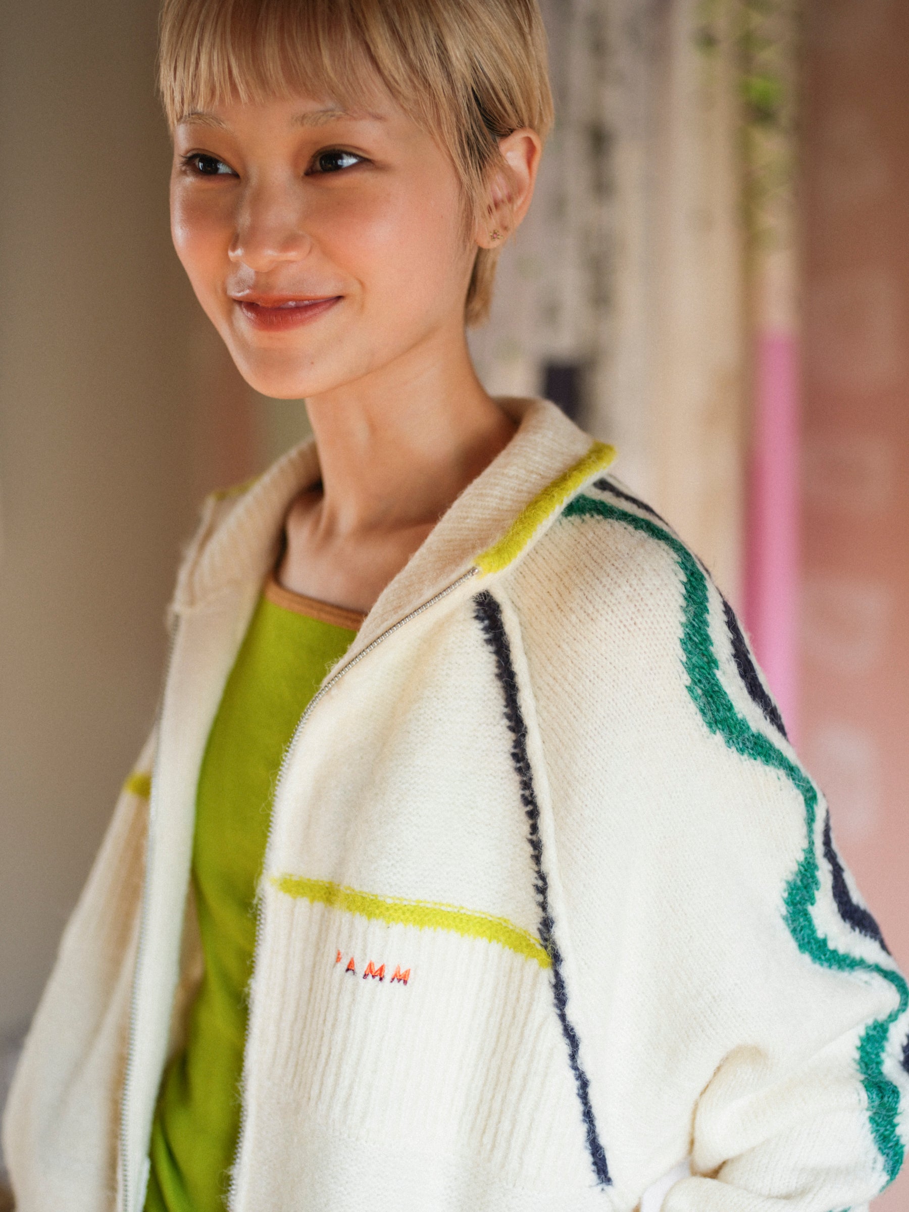 ホームウェアのニットトラックジャケット – pamm.officialstore