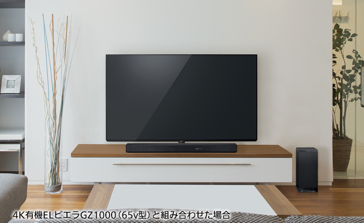 概要 4K HDRパススルー対応 シアターバー SC-HTB900 | ホームシアター