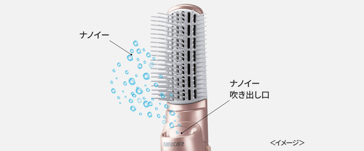 商品特長・効果 | 特長 くるくるドライヤー ナノケア EH-KN9F