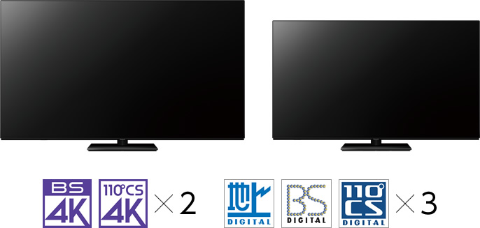 4Kダブルチューナー内蔵 有機ELテレビ MZ1800シリーズ | 4K液晶・有機