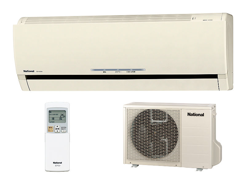 概要 インバーター冷暖房除湿タイプ ルームエアコン CS-V256A