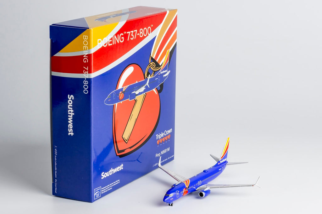 Southwest Boeing 737-800 N8681M Triple Crown One NG Model 58238