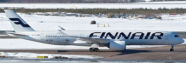 Finnair Airbus A350-900 Flaps Down OH-LWP Moomin Finnair 100 JC
