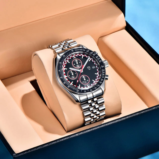 ▶️PD-1816 | Japanese Quartz Movement TMI VK67 | Chronograph | 10