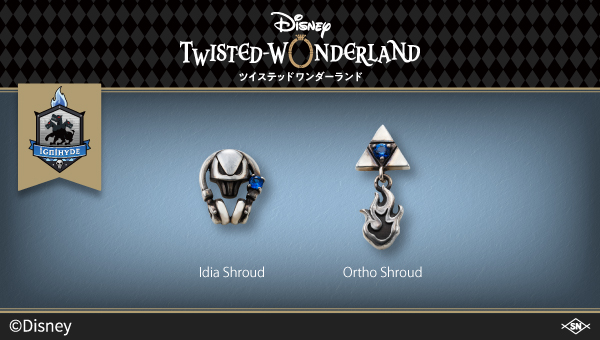 イデア・シュラウド ディズニー ツイステ｜ピアス 片耳用 DI741SV