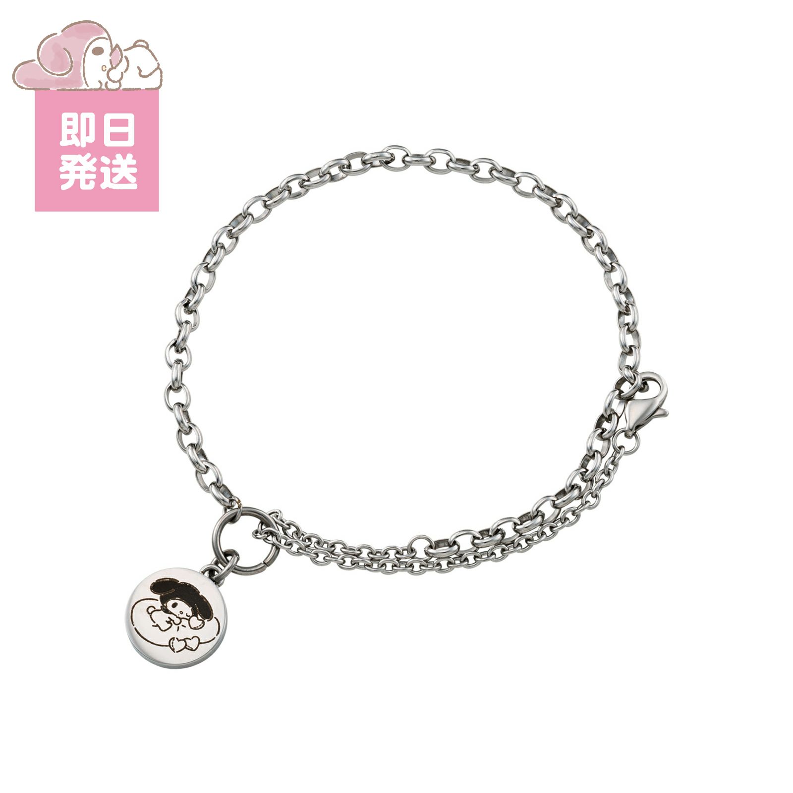 マイメロディ サンリオ｜ブレスレット ステンレス SAST-B002SV_MM