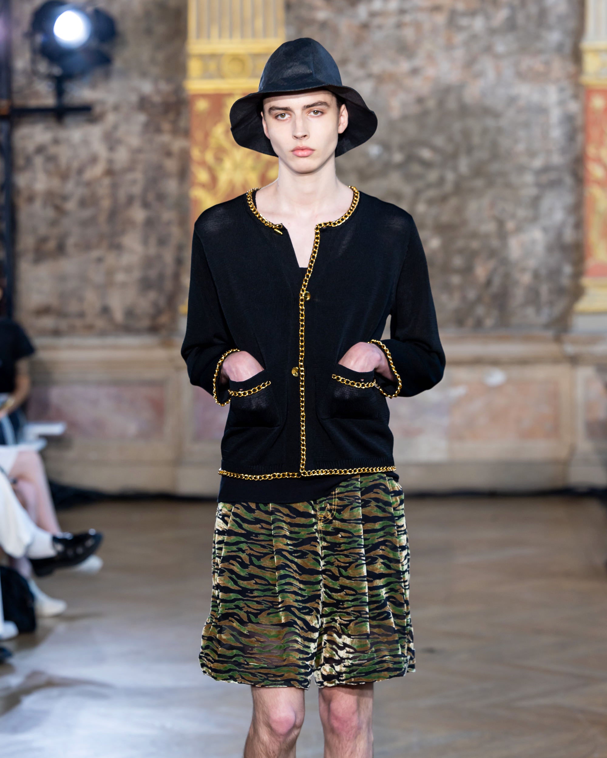 BED J.W. FORD(ベッドフォード)のChain Knit Cardiganの通販｜PALETTE