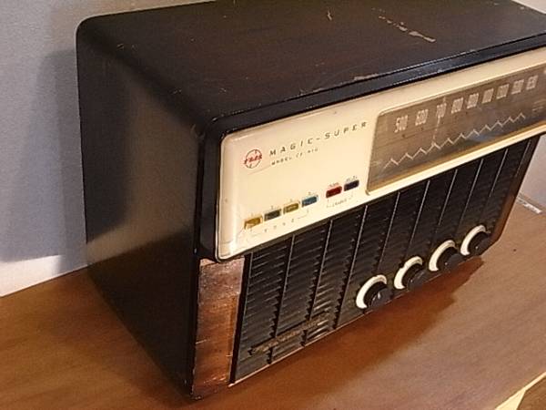 ナショナル CF-610型 真空管ラジオ 1956年型 【NATIONAL MAGIC- SUPER
