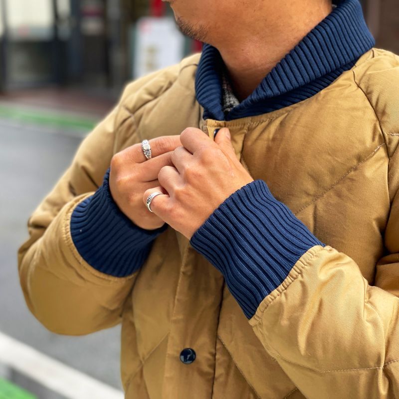 CRESCENT DOWN WORKS クレセントダウンワークスQUILTED DOWN JACKETを