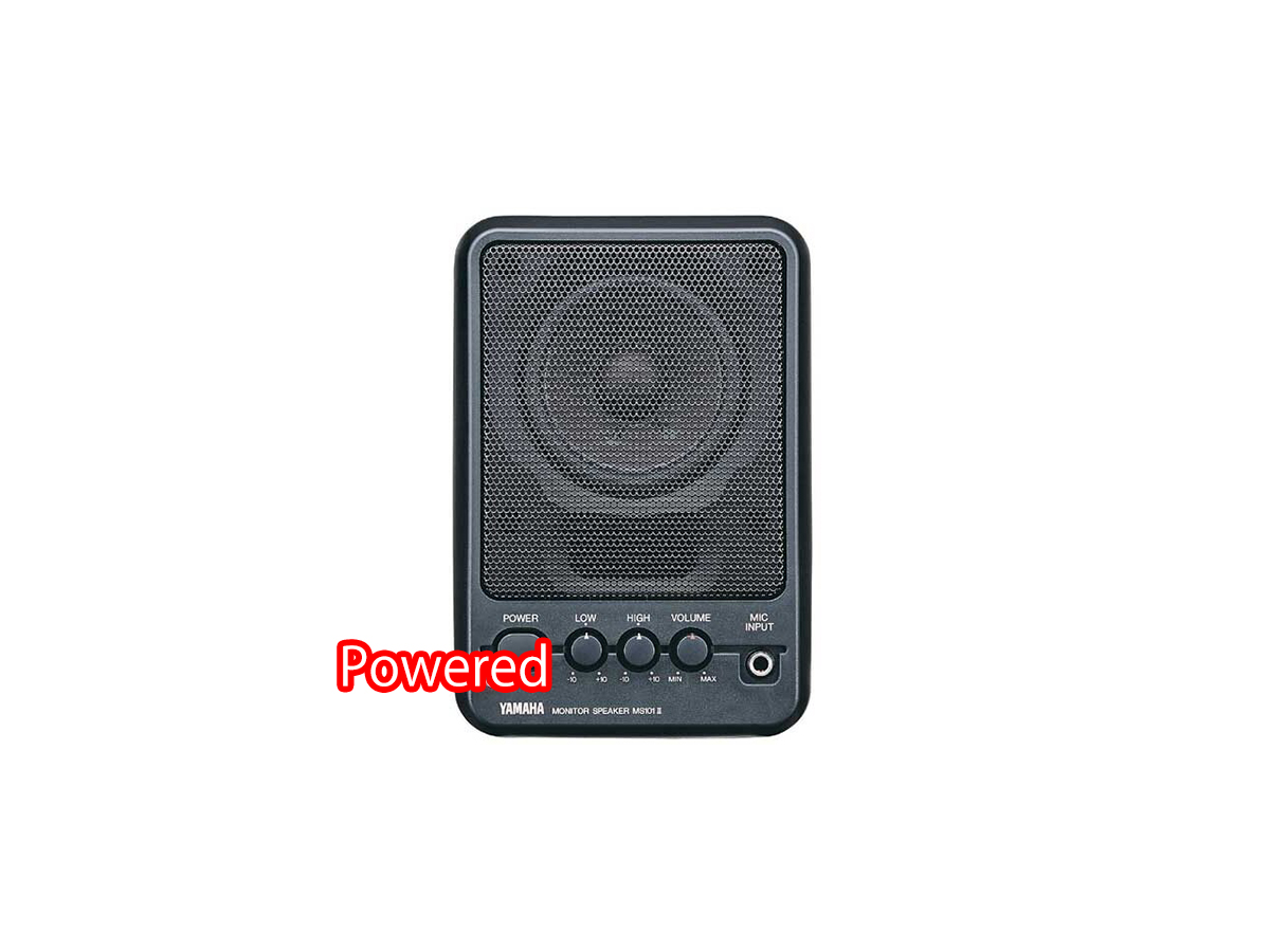 ヤマハ YAMAHA MS101-4 パワードモニタースピーカー 1本 ダイナミック