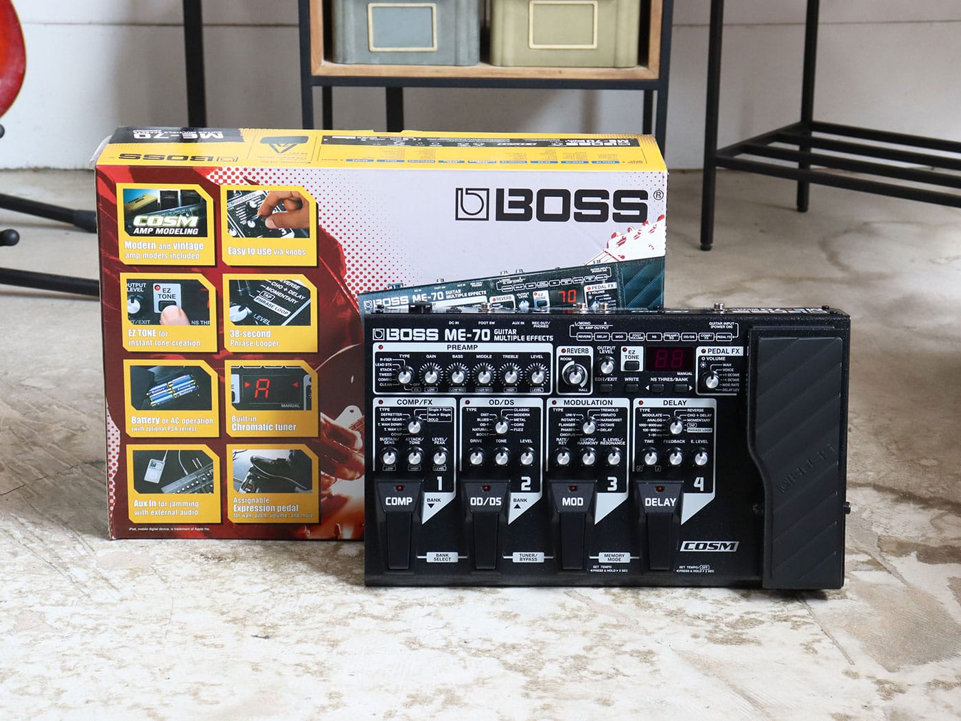 中古】BOSS ME-70 マルチエフェクター - 神奈川県の中古楽器店