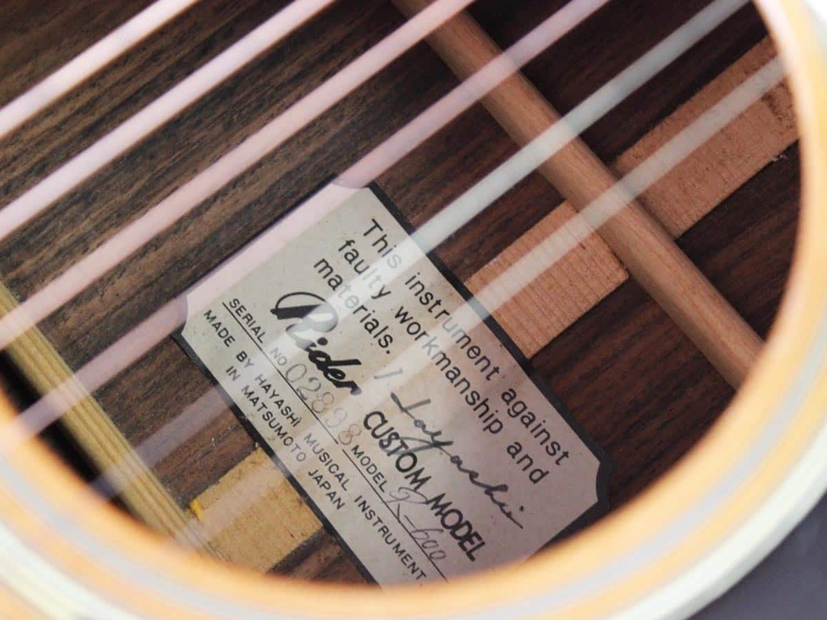 中古】Rider R-600 アコースティックギター - 神奈川県の中古楽器店