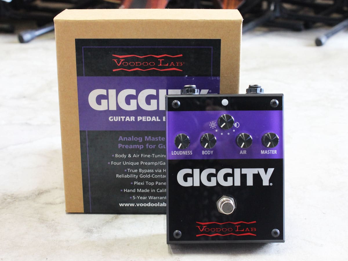 Voodoo Lab GIGGITY ギターエフェクター プリアンプ 中古】VooDoo LAB