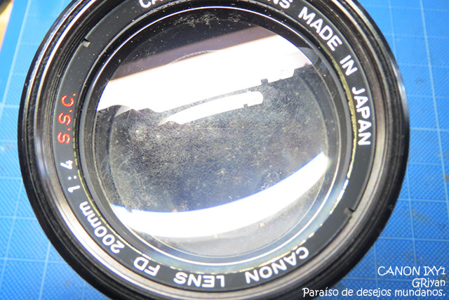 CANON FD 200mm F4 S.S.C. のジャンクレンズ | いつの間にやらGET&