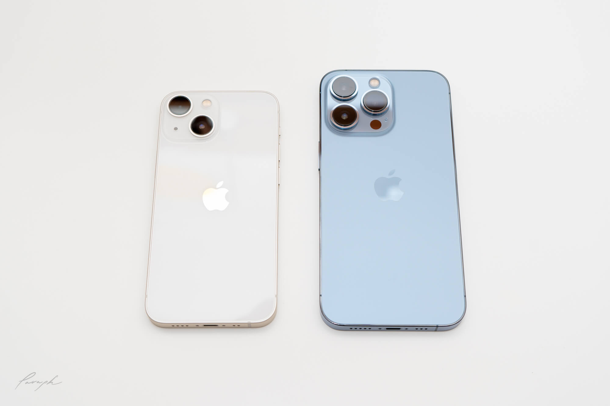 美しい色と高級感あふれるボディ。iPhone 13シリーズ開封ファースト