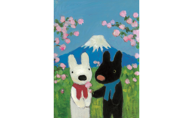 油絵ならではのタッチを間近で見よう！リサとガスパールの原画展が開催