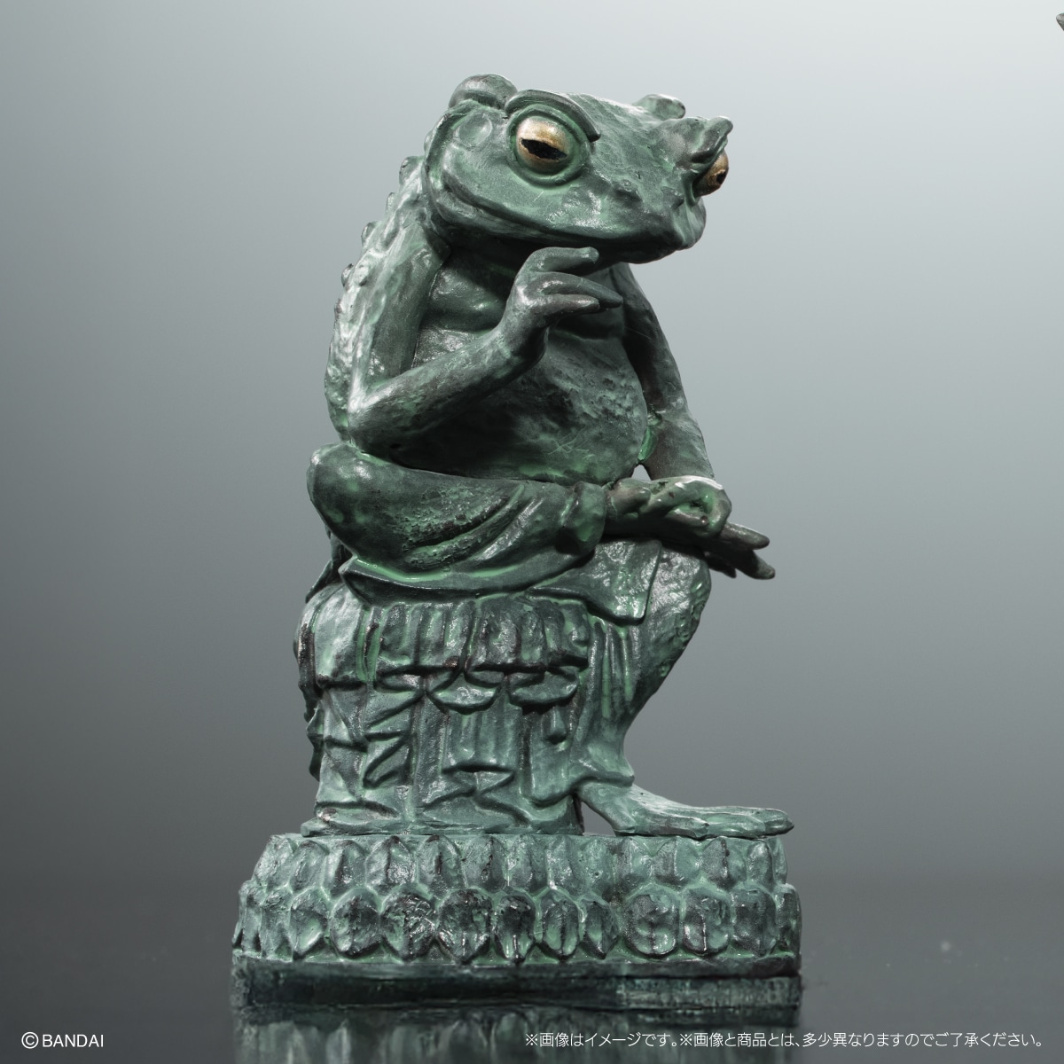 ART IN GASHAPON カエルの弥勒菩薩像と阿修羅像 | ナムコパークス