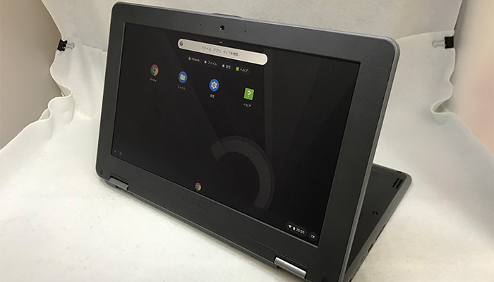 ASUS Chromebook Flip C213NA レビュー】最長12時間駆動する11.6型
