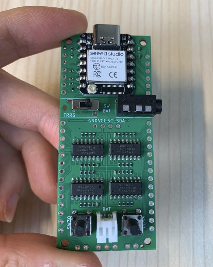 keyball39 すべて半田済(LED無)基板と読取基板センサー