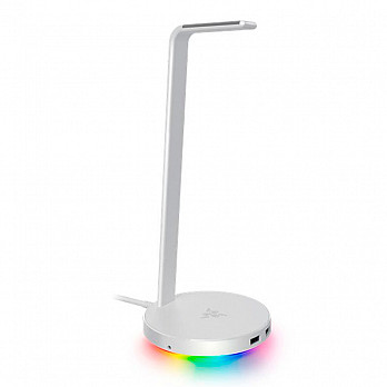 Suporte Para Headset Razer Base Station V2 Chroma Mercury, - PATOLOCO