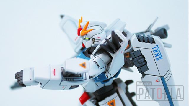 HGUC 1/144 ガンダムF91（ver.pato_1.5 ） 改修・全塗装 製作 完成