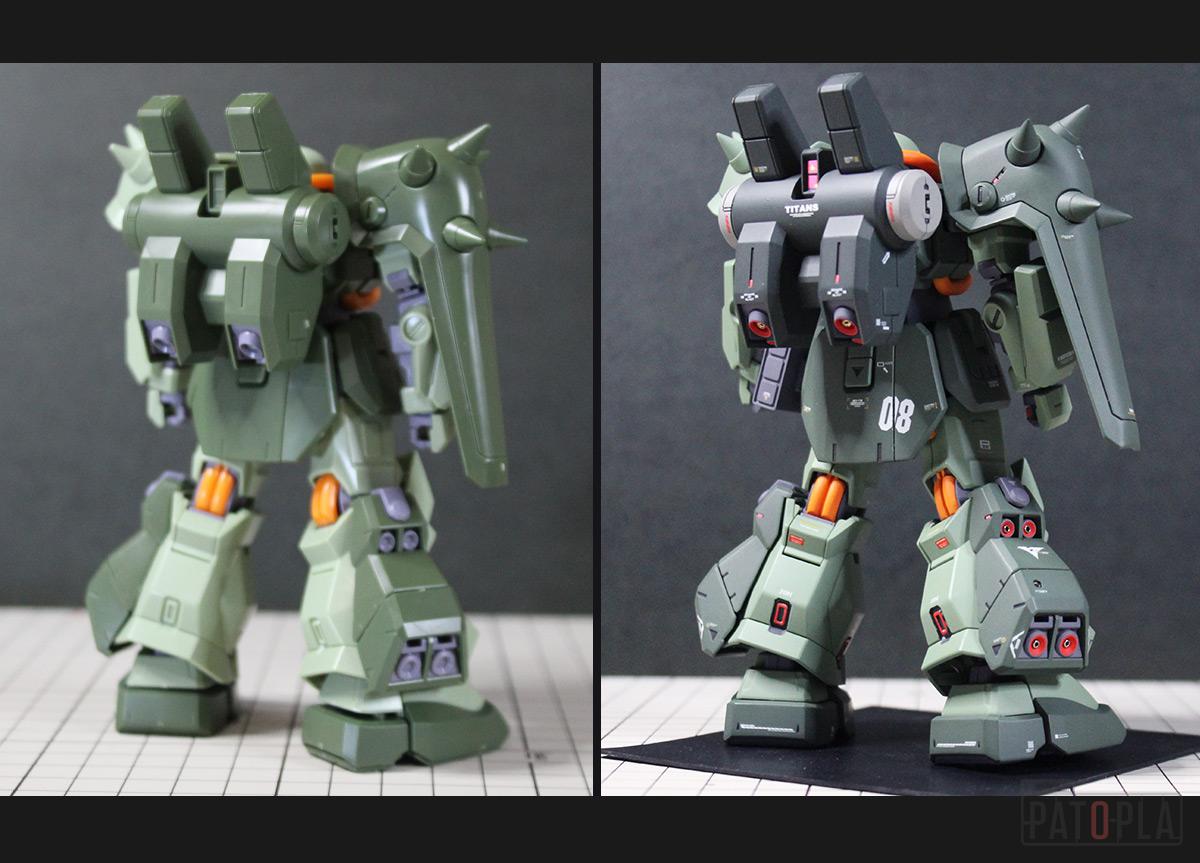 HG 1/144 ハイザック・カスタム (A.O.Z RE-BOOT版) 改修・全塗装製作