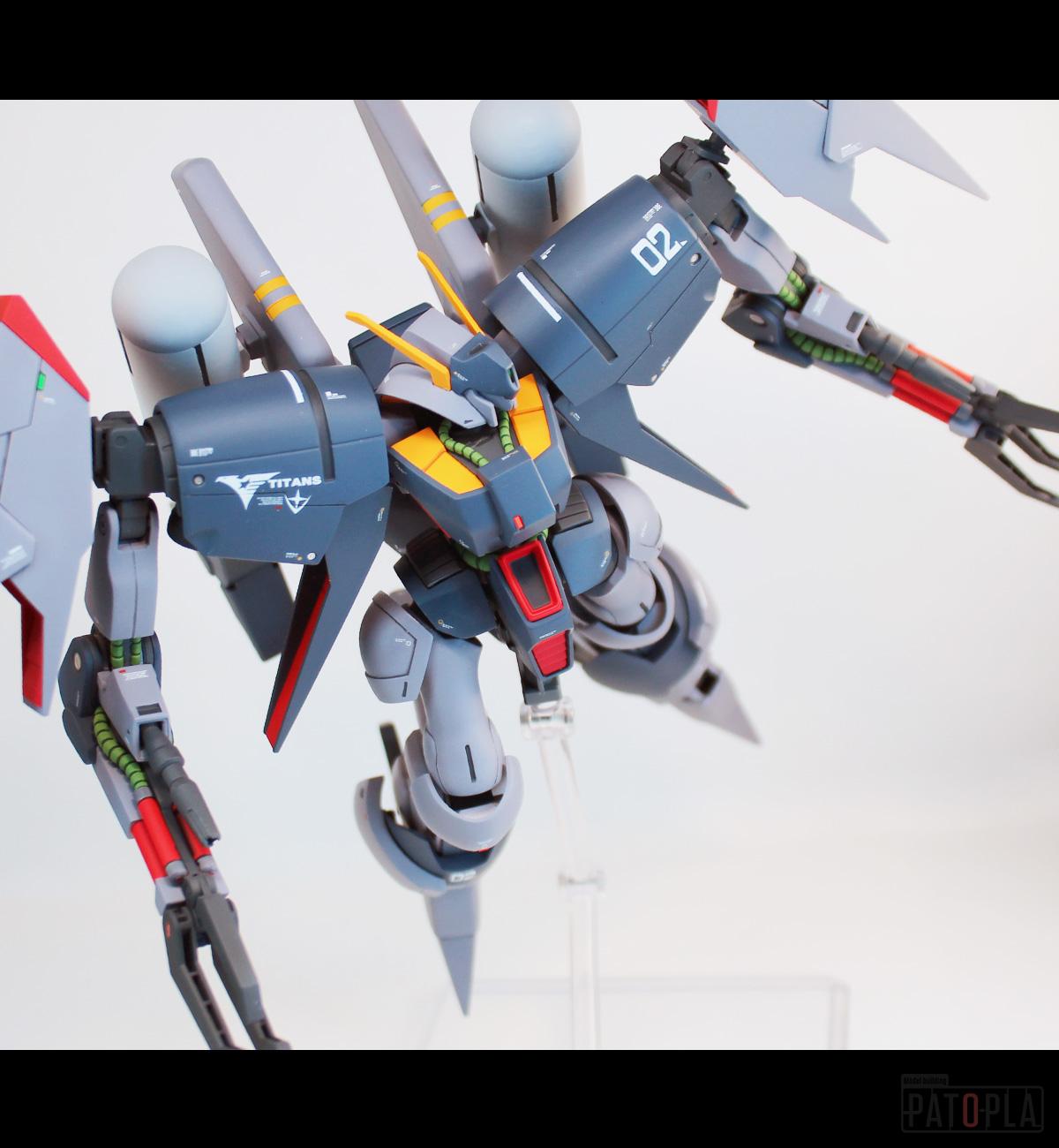 HGUC 1/144 バイアラン・カスタム （マウアー機） 改修・全塗装製作
