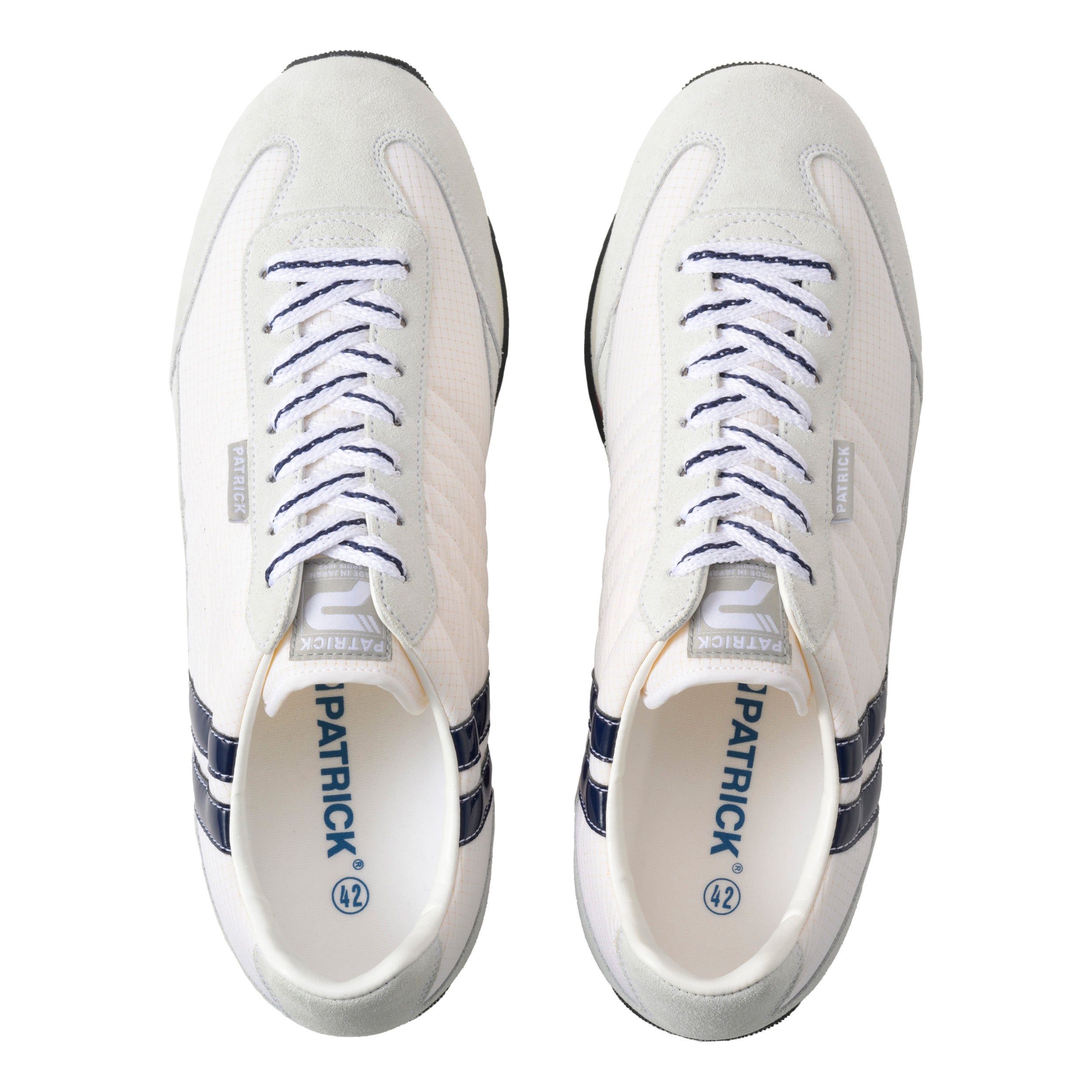 マラソン・チェック｜MARATHON-CHECK（WHT） – PATRICK｜パトリック