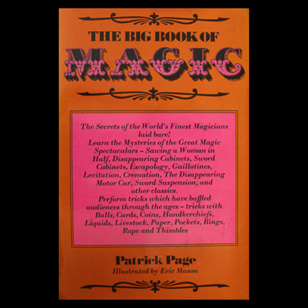 The Big Book of Magic by Patrick Page – Patrick Page Magic