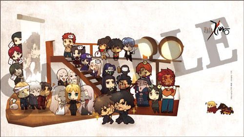 Fate/Zero 第四次聖杯戦争展 魔術師の証 魔術師認定証 カード コンプ