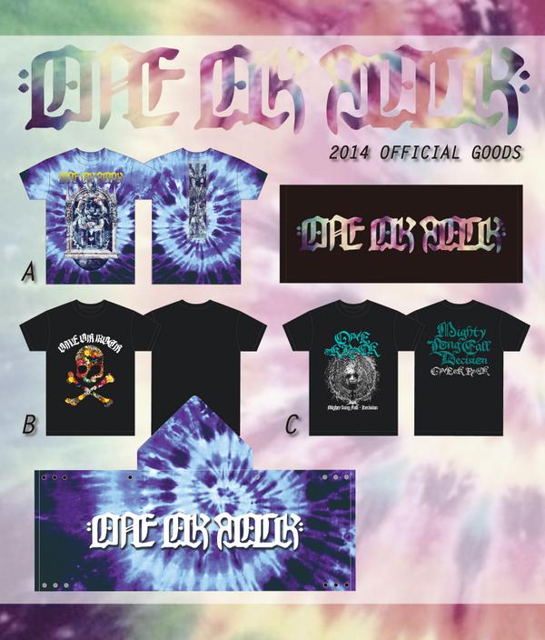 ONE OK ROCK 2014夏フェスグッズ!!