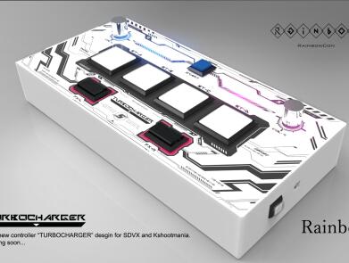 虹コン最新情報 Rainbow Portable Turbo Chager for SDVX and K-shoot