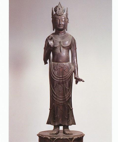 奈良・法隆寺/観音菩薩立像（夢違観音）(白鳳)】大宝蔵院に安置。蝋型