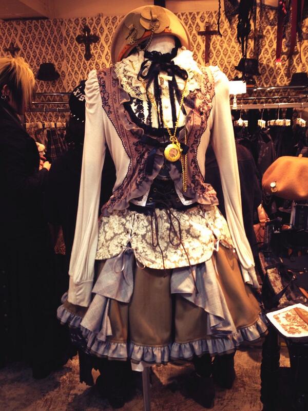 スチームパンク、 スチパン、ギア系列ゴスロリなSTEAMPUNKファッション
