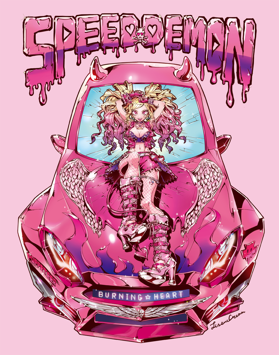 デザフェス【K-97】両日出展します！ アメコミテイストで、ピンク