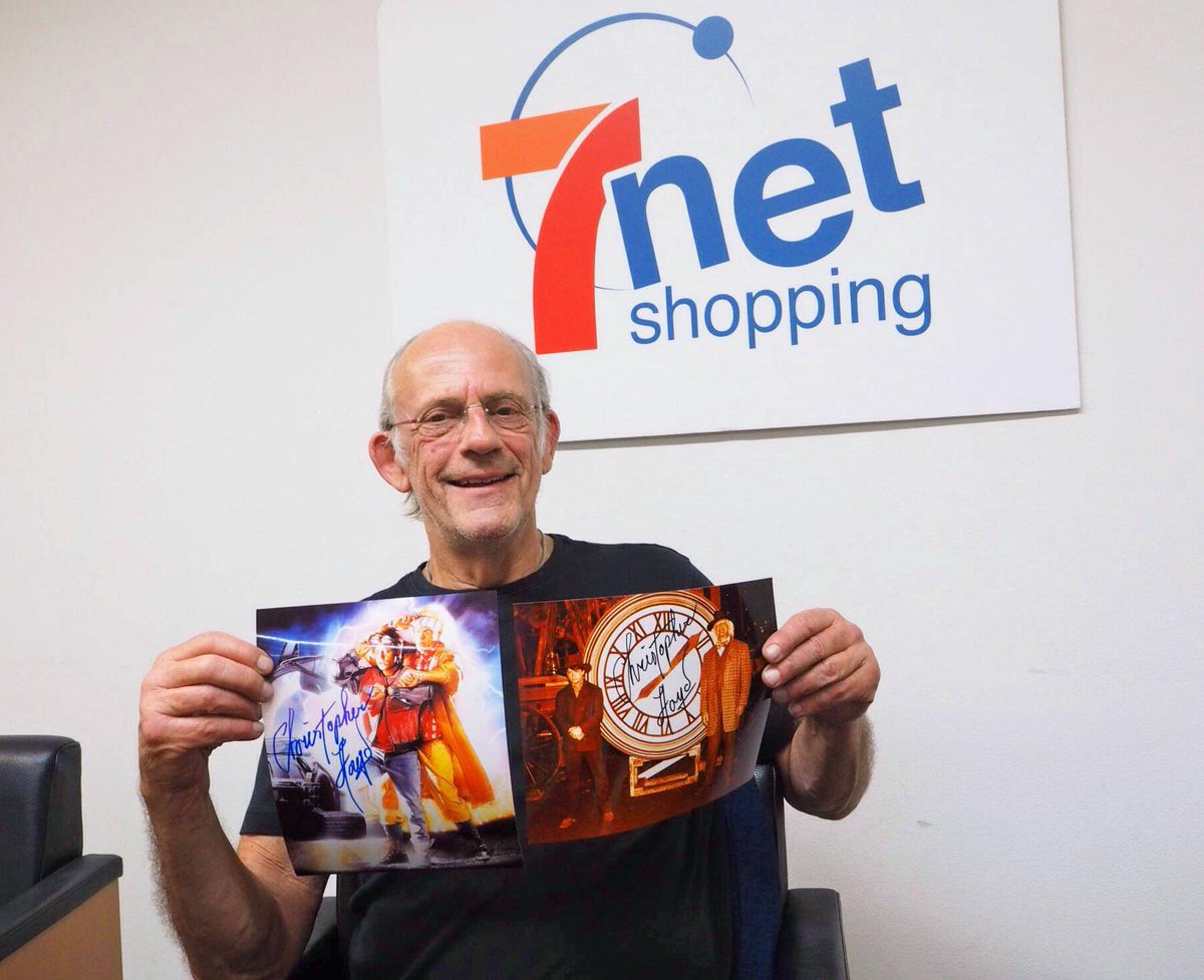 クリストファー・ロイド氏直筆サイン入り数量限定】「バック・トゥ・ザ