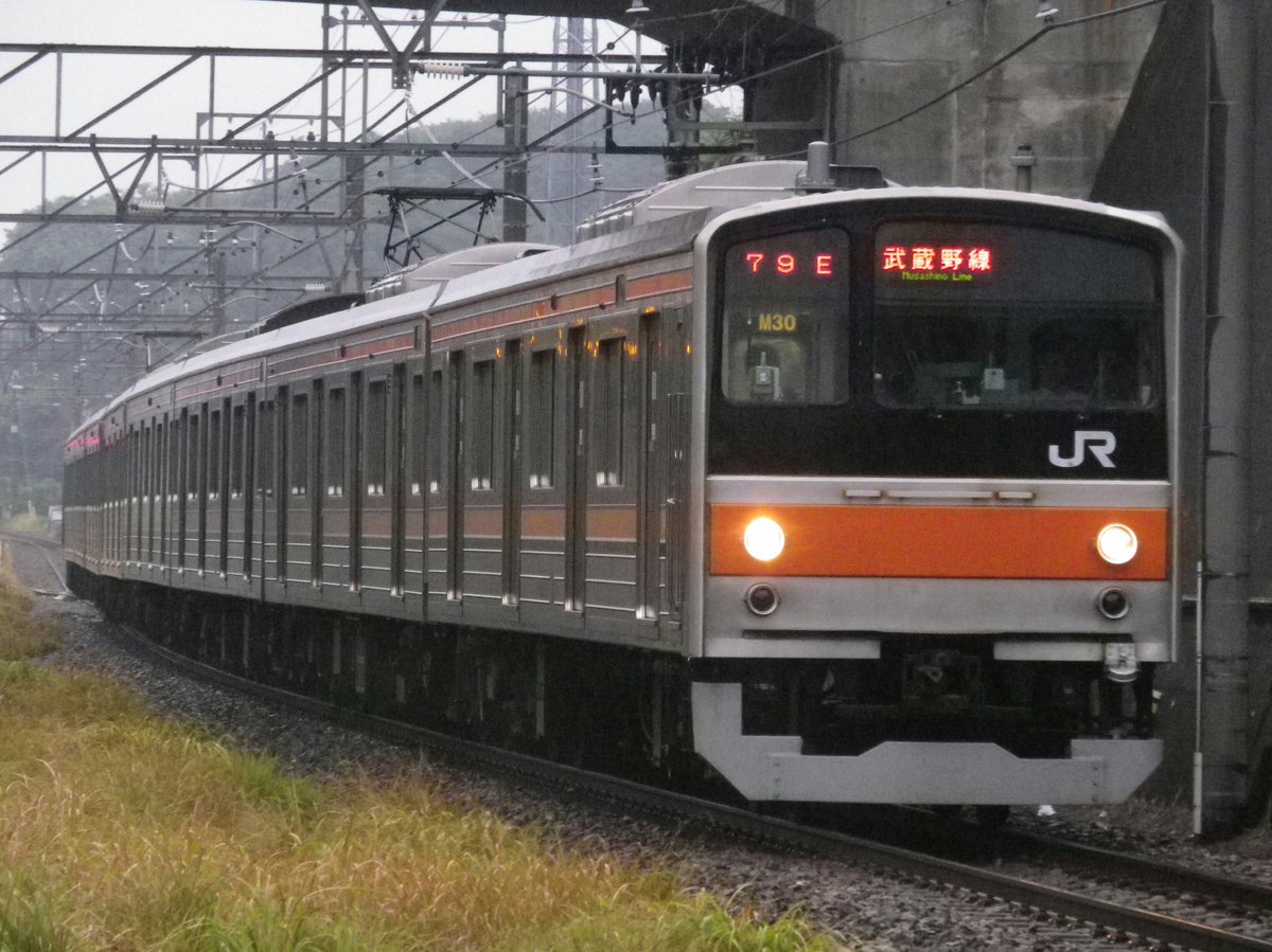 今後は武蔵野線205系に注目が集まると思われます。 計336両の205系から