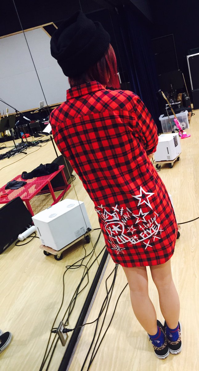 必須アイテム、チェックシャツつくりました。裾長めにしたから、ぜんぶ