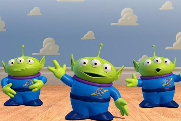 左がエイリアン 右がリトルグリーンメン