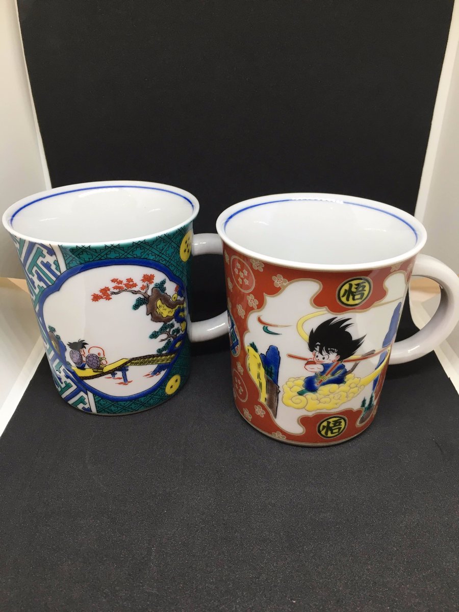 アニメコーナー「ドラゴンボール」に新商品。 「九谷焼マグカップ/ミニ