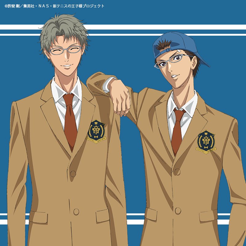 新テニスの王子様×Zoff」コラボコレクション 氷帝モデル オーバル型の