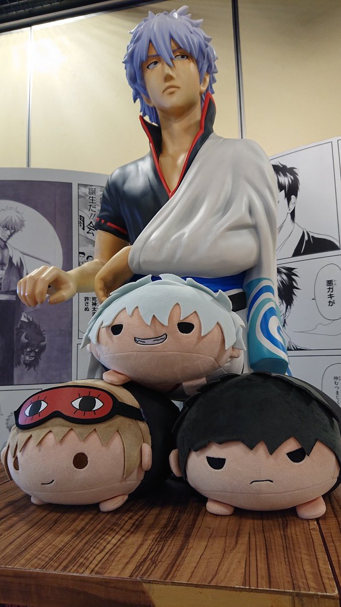 ☆JUMP SHOP原作新商品情報☆ 『銀魂』もちもちBIG！のるキャラ